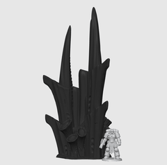 Alien Hive World Spore Vents & Tendrils (B) - Fat Dwarf