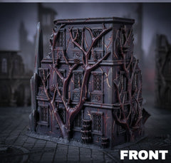 Alien Hive World Three Story Ruin (B) - Fat Dwarf