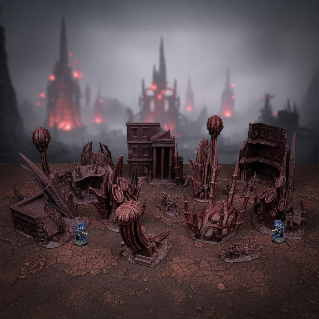 Full Alien Hive World Set A - Fat Dwarf