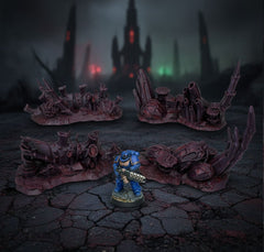 Full Alien Hive World Set A - Fat Dwarf