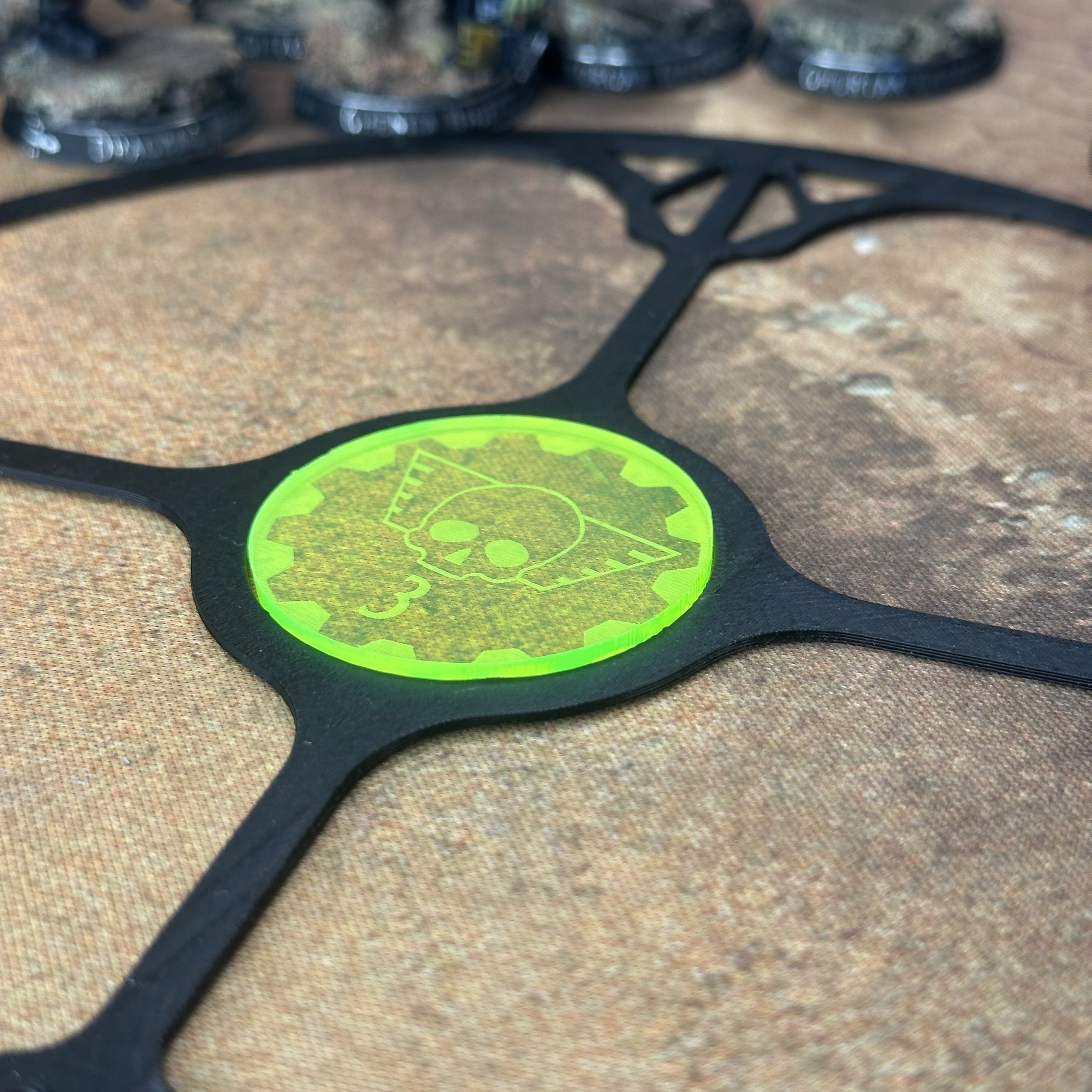 Objective Marker Bundle – x6 Rings + x6 Tokens - Fat Dwarf