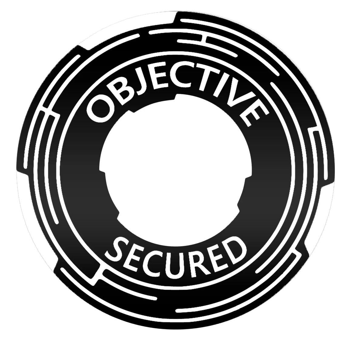 x6 Objective Secured Sci-Fi Tokens - Fat Dwarf