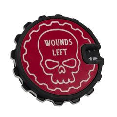 1 - 16 Table top Wound Tracker (Choose a Colour) - Fat Dwarf