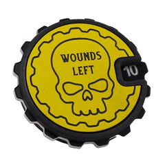 1 - 16 Table top Wound Tracker (Choose a Colour) - Fat Dwarf