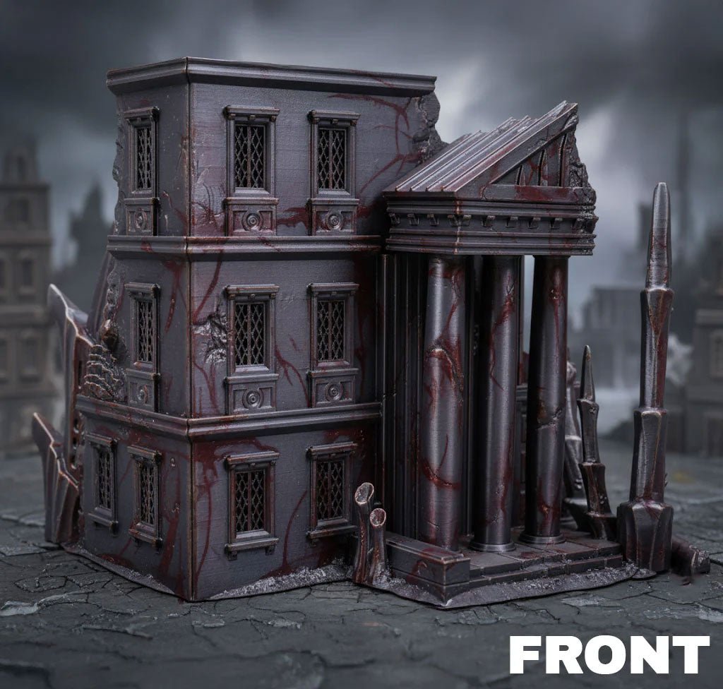 Alien Hive World Three Story Ruin (A) - Fat Dwarf